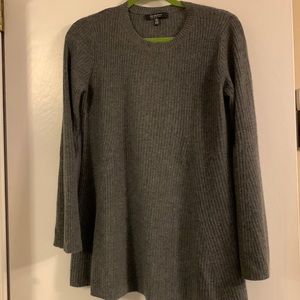 Cashmere sweater high style women’s Swing body with flare sleeves